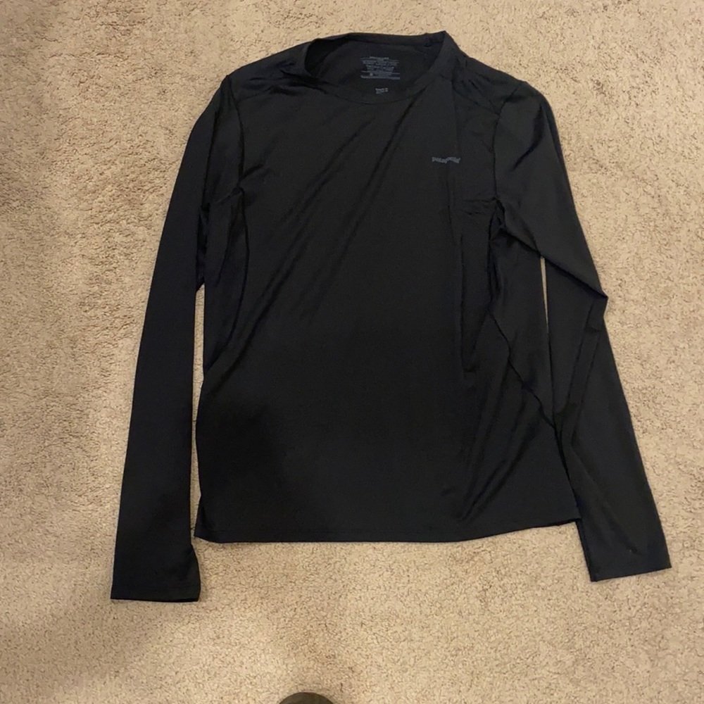 Men’s Patagonia Baselayer Quick Dry Polyester/Spandex Shirt Large